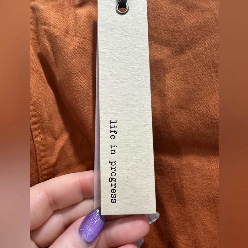 Life in Progress Women’s Rust Straight Legs - Size 28 - Picture 4 of 5